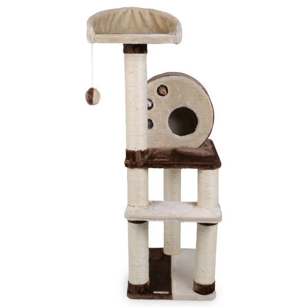 Kerbl Kratzbaum PLANET X Braun/beige, 50 X 40 X 127 Cm 1 Kerbl Kratzbaum PLANET X Braun/beige, 50 X 40 X 127 Cm