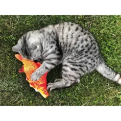 Aumüller Katzenspielkissen Zappel-Goldfisch -Trixie Verkäufe aumueller zappelfisch goldfisch 3