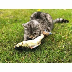 Aumüller Katzenspielkissen Zappel-Karpfen -Trixie Verkäufe aumueller zappelfisch karpfen 3