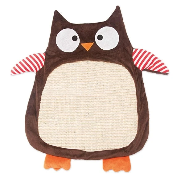 Aumüller Sisalkratzbrett Schmuse-Eule Mit Katzenminze 1 Aumüller Sisalkratzbrett Schmuse-Eule Mit Katzenminze