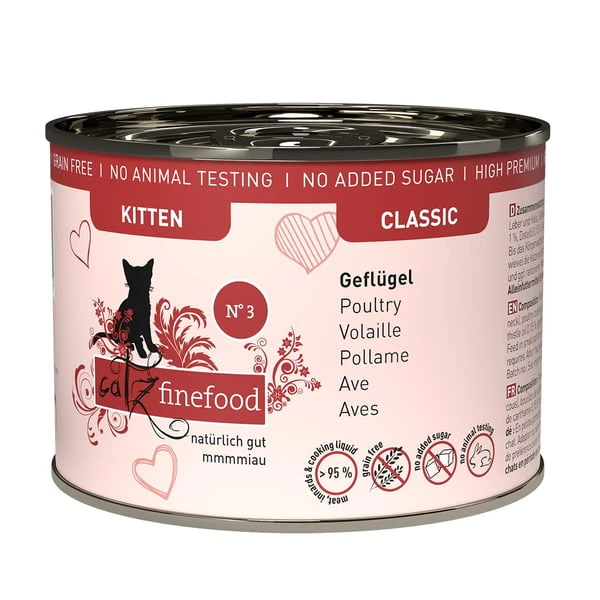 Catz Finefood Kitten No. 3 Geflügel 1 Catz Finefood Kitten No. 3 Geflügel