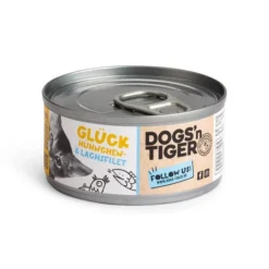 Dogs'n Tiger Glück Nassfutter Hühner- & Lachsfilet