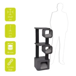 Ebi Kratzbaum Akita Grau -Trixie Verkäufe ebi kratzbaum akita grau 4