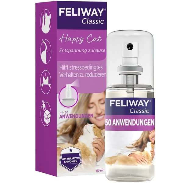 Feliway Classic Spray 60ml 1 Feliway Classic Spray 60ml
