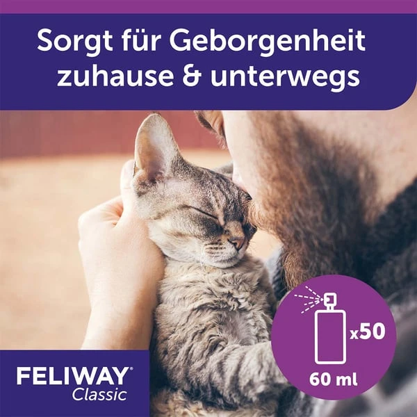 Feliway Classic Spray 60ml 2 Feliway Classic Spray 60ml – Bild 2