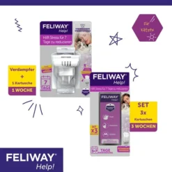FELIWAY Help! Nachfüllset, Mit 3 Pheromonkartuschen 11 FELIWAY Help! Nachfüllset, Mit 3 Pheromonkartuschen -Trixie Verkäufe feliway help nachfullset mit 3 pheromonkartuschen 6