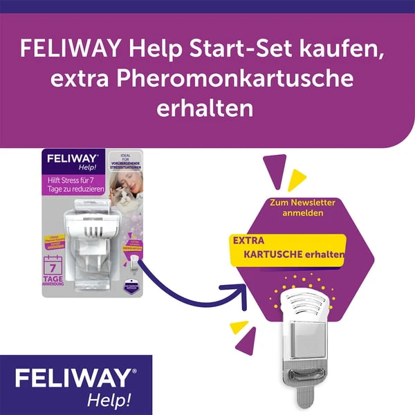 FELIWAY Help! Start-Set, Verdampfer + 1 Kartusche Für 7 Tage 6 FELIWAY Help! Start-Set, Verdampfer + 1 Kartusche Für 7 Tage – Bild 6