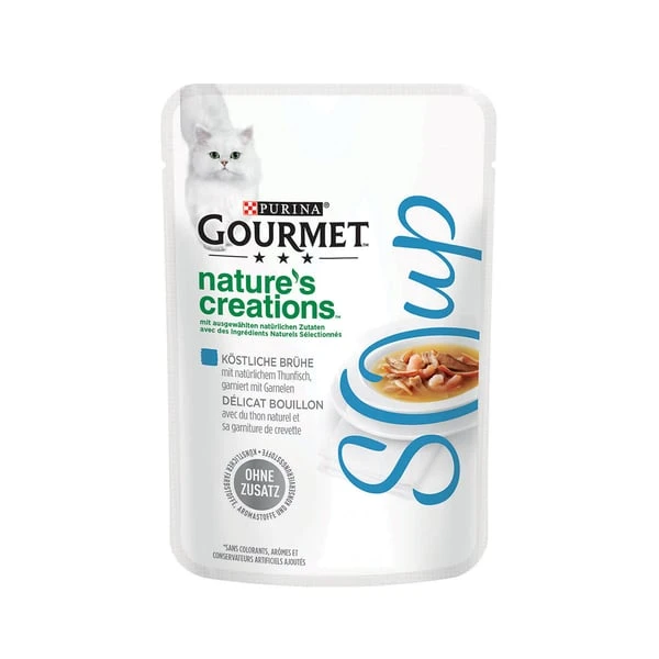 GOURMET Crystal Soup Thunfisch Und Garnelen 1 GOURMET Crystal Soup Thunfisch Und Garnelen