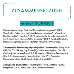 GOURMET Nature's Creations In Gelee Naturbelassen Thunfisch -Trixie Verkäufe gourmet natures creations in gelee naturbelassen thunfisch 85 3
