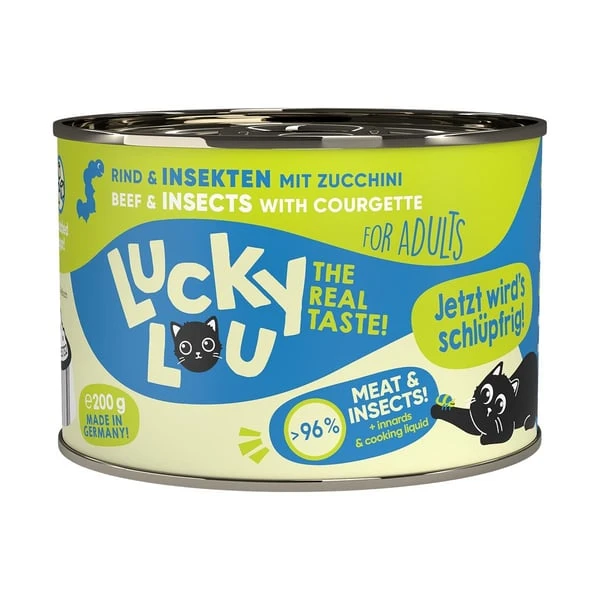 Lucky Lou Lifestage Adult Rind & Insekten 1 Lucky Lou Lifestage Adult Rind & Insekten