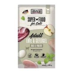 MAC's Cat Pouchpack Ente, Geflügel Und Apfel
