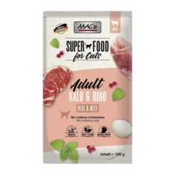 MAC's Cat Pouchpack Kalb, Rind Und Cranberry
