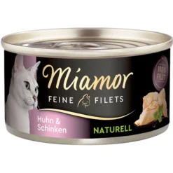 Miamor Feine Filets Naturelle Huhn Und Schinken 80g Dose