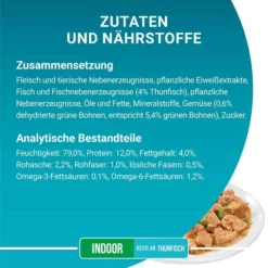 PURINA ONE INDOOR FORMULA In Sauce Thunfisch 26x85g -Trixie Verkäufe purina one indoor formula in sauce thunfisch 26x85g 6