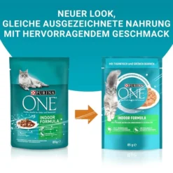 PURINA ONE INDOOR FORMULA In Sauce Thunfisch 26x85g -Trixie Verkäufe purina one indoor formula in sauce thunfisch 26x85g 9