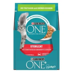 PURINA ONE STERILCAT In Sauce Truthahn -Trixie Verkäufe purina one sterilcat in sauce truthahn 26x85g 11