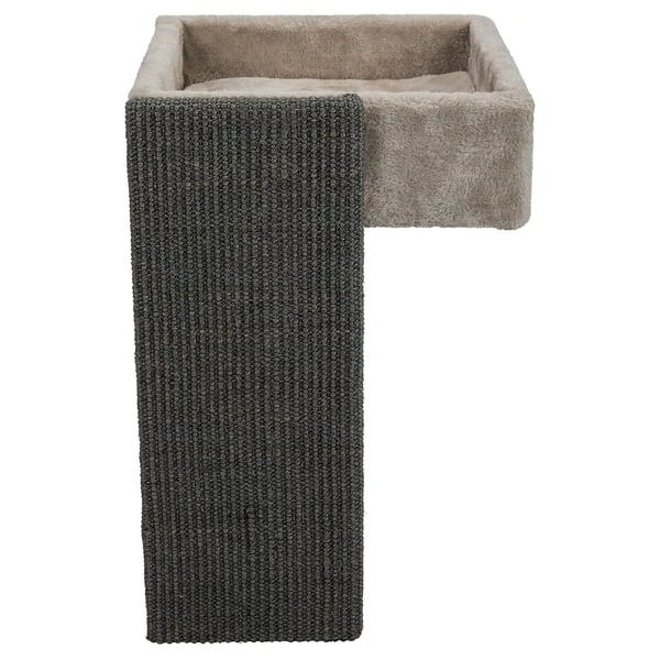 Trixie Bett Für Regale Mit Kratzbrett - Lichtgrau 1 Trixie Bett Für Regale Mit Kratzbrett - Lichtgrau