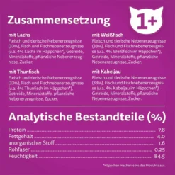 Whiskas Multipack 1+ Fisch Auswahl Gelee 80x85g 10 Whiskas Multipack 1+ Fisch Auswahl Gelee 80x85g -Trixie Verkäufe whiskas multipack 1plus fisch auswahl gelee 80x85g 3