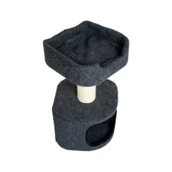 ZooRoyal Kratzbaum Alva 75cm Filz Anthrazit -Trixie Verkäufe zooroyal kratzbaum alva 5605b40cae2ae6