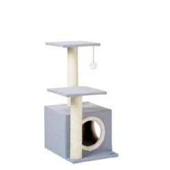 ZooRoyal Kratzbaum Ebba Grau 75 Cm -Trixie Verkäufe zooroyal kratzbaum ebba grau 2