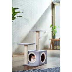 ZooRoyal Kratzbaum Ebba Grau 75 Cm -Trixie Verkäufe zooroyal kratzbaum ebba grau 4