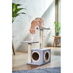 ZooRoyal Kratzbaum Ebba Grau 75 Cm -Trixie Verkäufe zooroyal kratzbaum ebba grau 5