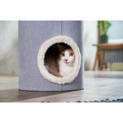 ZooRoyal Kratztonne Ella Grau 70cm -Trixie Verkäufe zooroyal kratztonne ella grau 3