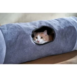 ZooRoyal Rascheltunnel Maja Grau Ø 30 X 90 Cm -Trixie Verkäufe zooroyal rascheltunnel maja 6