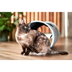 ZooRoyal Rascheltunnel Maja Anthrazit Ø 30 X 90 Cm -Trixie Verkäufe zooroyal rascheltunnel maja anthrazit O 30 x 90 cm 5