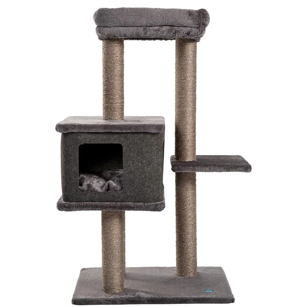 ZooRoyal Kratzbaum Lea 108 Cm Anthrazit 1 ZooRoyal Kratzbaum Lea 108 Cm Anthrazit