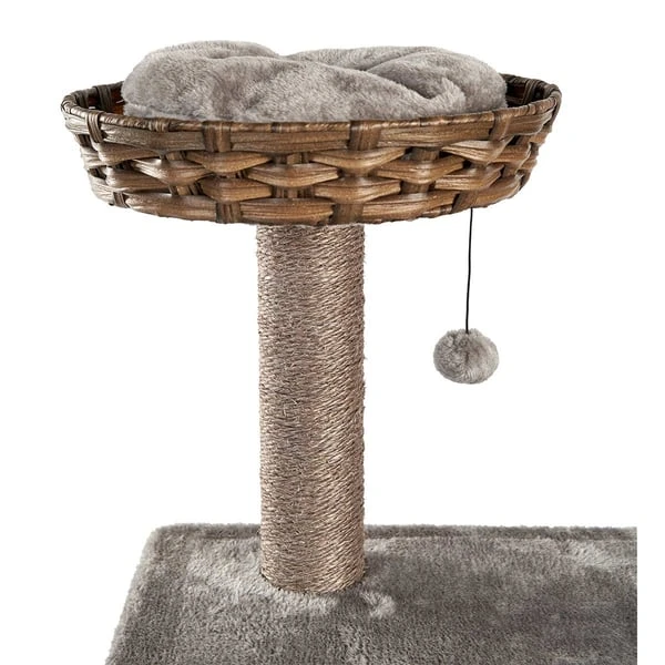 ZooRoyal Kratzbaum Lilly 127 Cm Cappuccino 3 ZooRoyal Kratzbaum Lilly 127 Cm Cappuccino – Bild 3