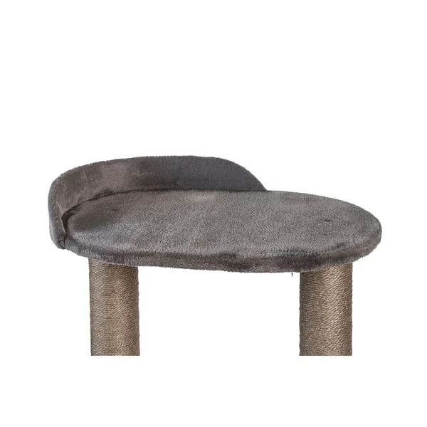 ZooRoyal Kratzbaum Lina 125cm Anthrazit 5 ZooRoyal Kratzbaum Lina 125cm Anthrazit – Bild 5