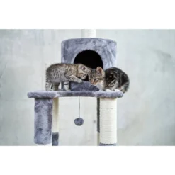 ZooRoyal Kratzbaum Mia 146cm Grau 11 ZooRoyal Kratzbaum Mia 146cm Grau -Trixie Verkäufe zooroyal kratzbaum mia 146cm grau 2