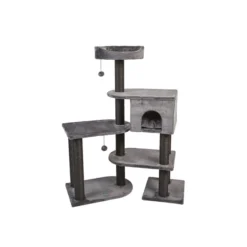 ZooRoyal Kratzbaum Mila 128 Cm Anthrazit