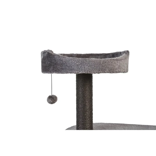 ZooRoyal Kratzbaum Mila 128 Cm Anthrazit 5 ZooRoyal Kratzbaum Mila 128 Cm Anthrazit – Bild 5