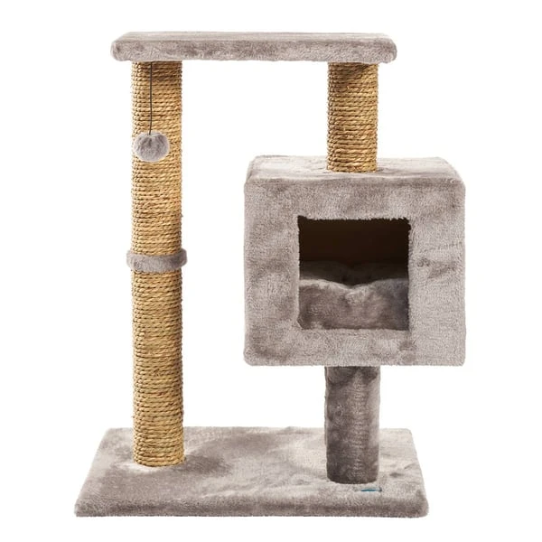 ZooRoyal Kratzbaum Mimi 66 Cm Grau 1 ZooRoyal Kratzbaum Mimi 66 Cm Grau