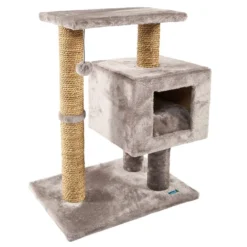 ZooRoyal Kratzbaum Mimi 66 Cm Grau 8 ZooRoyal Kratzbaum Mimi 66 Cm Grau -Trixie Verkäufe zooroyal kratzbaum mimi 66cm grau web 5