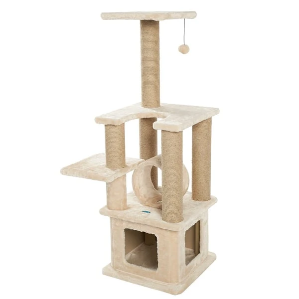 ZooRoyal Kratzbaum Sofia 114 Cm Creme 3 ZooRoyal Kratzbaum Sofia 114 Cm Creme – Bild 3