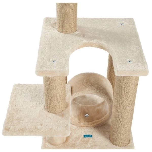 ZooRoyal Kratzbaum Sofia 114 Cm Creme 9 ZooRoyal Kratzbaum Sofia 114 Cm Creme – Bild 9