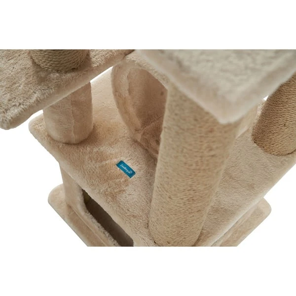 ZooRoyal Kratzbaum Sofia 114 Cm Creme 8 ZooRoyal Kratzbaum Sofia 114 Cm Creme – Bild 8